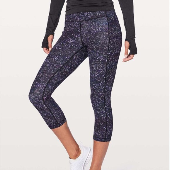 lululemon athletica Pants - Lululemon Speed Up Crop 21" Crystalline Multi 10